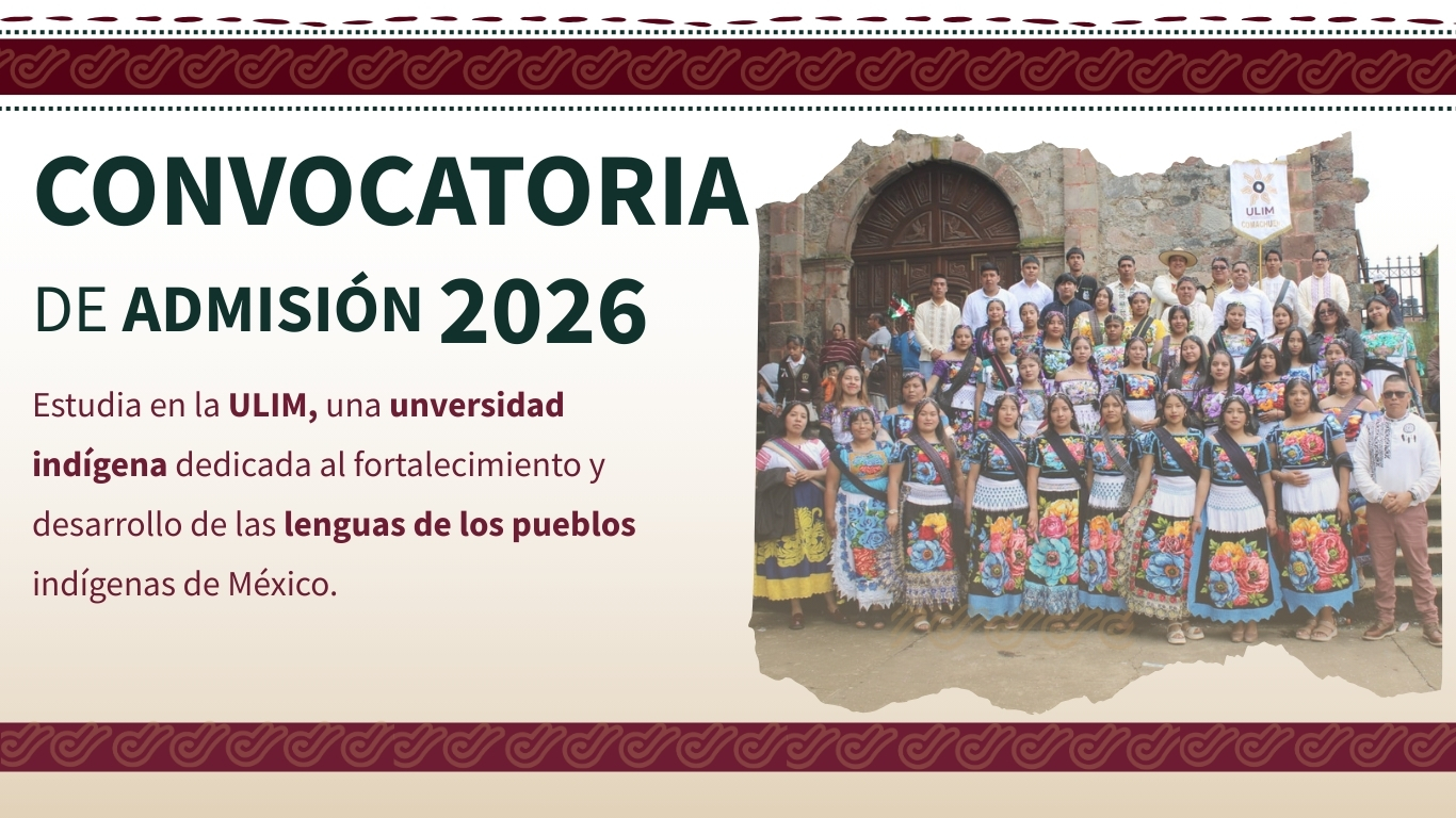 Convocatoria de Admisión 2026
